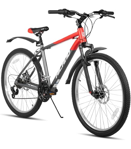 Amazon | HILAND 700C ロードハイブリッドバイク 7段変速バイク