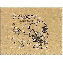 Amazon | SNOOPY with Music スヌーピー SCLOTH-EU 楽器用クロス