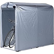 Amazon | アルミサイクルハウス 簡易ガレージ 自転車置き場
