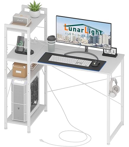 Amazon | シグマAPO パソコンラック、ダブルスライドテーブル