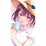 塩対応の佐藤さんが俺にだけ甘い iPhoneSE/5s/5c/5 壁紙 視差効果 佐藤こはる（さとう こはる）