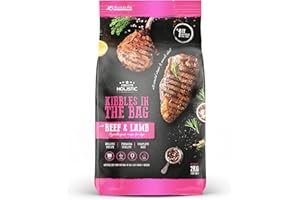 Absolute Holistic AK-2750 Kibbles In The Bag Beef & Lamb Dog Food, 2kg