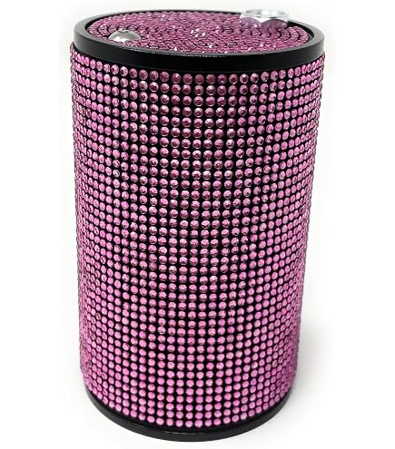 Amazon.co.jp: 車用灰皿LED多機能灰皿(Pink)くるま用の携帯灰皿車大