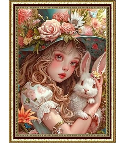 ダイヤ王国のうさぎ/絵画 Amazon | ダイヤモンドアート うさぎ, ダイヤモンドアート