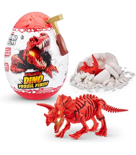 Amazon.co.jp: Robo Alive 恐竜 化石探し - アンキロサウルス ZURU