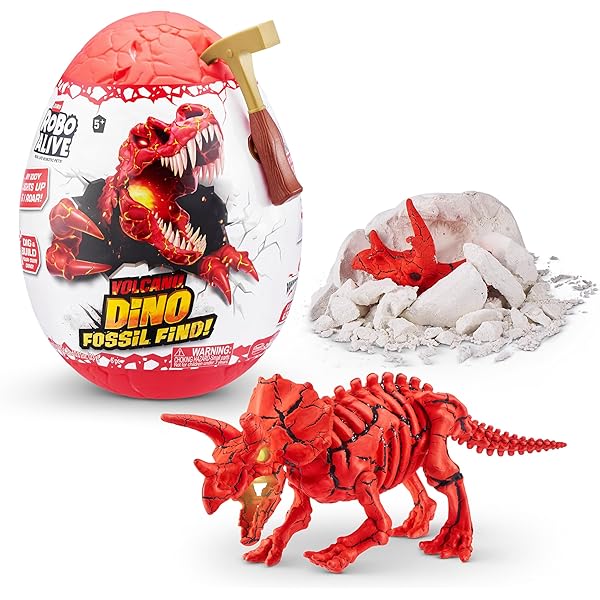 Amazon.co.jp: Robo Alive Mega Dino Fossil Find (T-Rex) by ZURU Dig