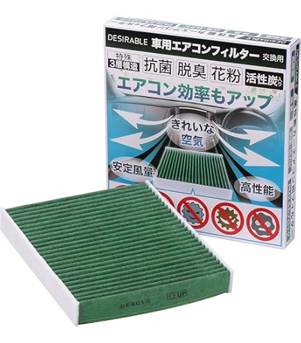 Amazon | Desirable製 特殊3層構造＆活性炭入り トヨタ用 カーエアコン