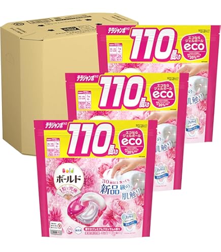 Amazon.co.jp: Bold ボールド ジェルボール 4D プレミアム 洗濯洗剤 詰