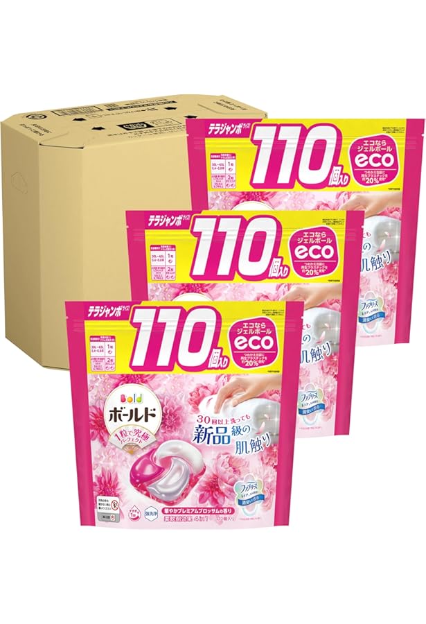 Amazon.co.jp: Bold ボールド ジェルボール 4D プレミアム 洗濯