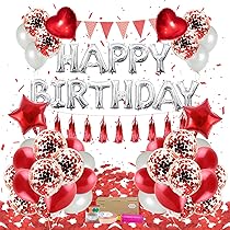 Amazon | 風船 誕生日 飾り付け バルーン Happy Birthday