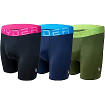 Spyder Mens Boxer Briefs Performance 