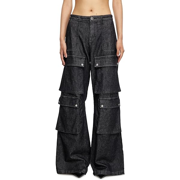 Amazon.co.jp: [Diesel] [ディーゼル] ウィメンズ カーゴパンツ P