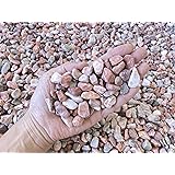 Bピンク 玉砂利（ピンク砂利）（10〜15mm） 20kg袋