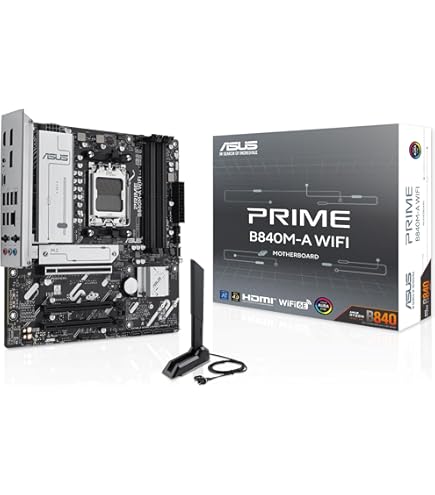 ASUS Prime B840-PLUS WiFi-CSM AMD AM5 B840 ATX Motherboard