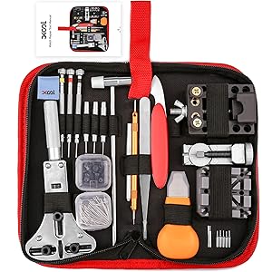 XOOL 腕時計修理キット プロフェッショナルスプリングバー ツールセット 151 pcs