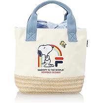 Amazon.co.jp: [フィラ] トートバッグ スヌーピーコラボ PEANUT  