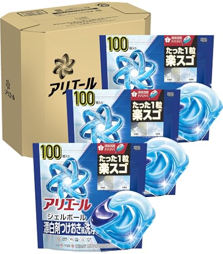Amazon | 【P&G】アリエール ジェルボール 4D 微香 つめかえ用 メガ