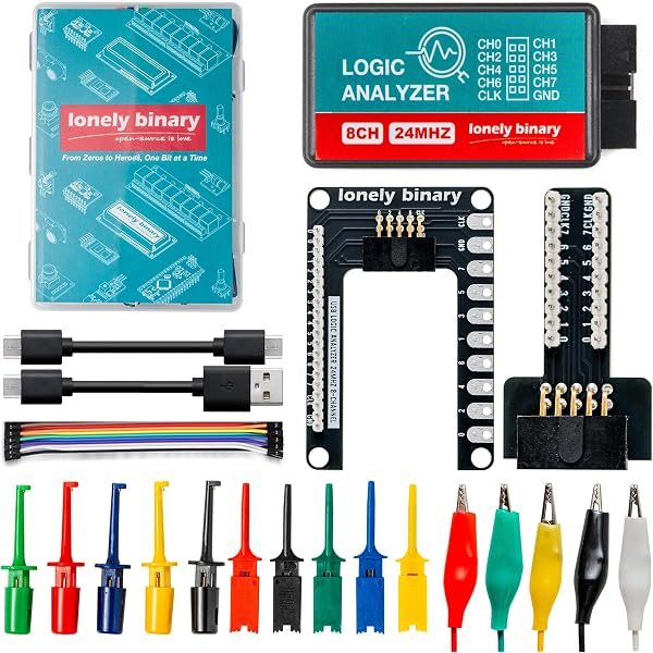 HiLetgo USB-Logikanalysator – 24 MHz, 8 Kanäle,  Produktbild-Vorschau 5