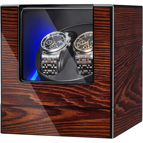 Amazon | BOXY Fancy Brick Single Automatic Watch Winder - Red
