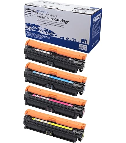 Amazon.co.jp: トナーカートリッジ335 対応（4色セット） キヤノン用