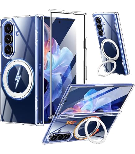 Amazon.co.jp: Samsung Galaxy Z Fold 7 Clear Magnet Case | Clear
