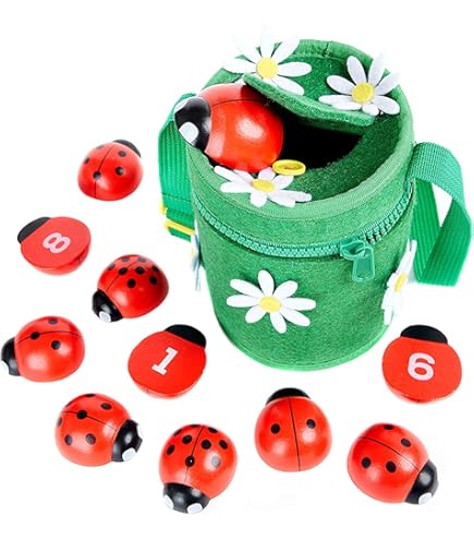 Amazon.co.jp: ミニてんとう虫のおもちゃ25個、てんとう虫のリアルな