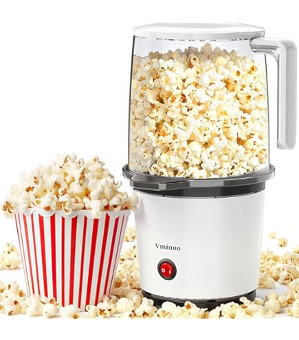 Amazon | EasyPop ホットエアポップコーンメーカー (レッド
