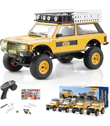 FMS fcx24m discovery キャメルトロフィー　クローラー 1/24 Land Rover RC | Camel Trophy | Realistic Adventure