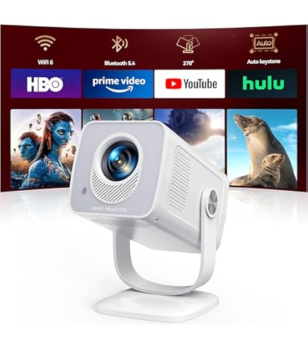 Amazon.co.jp: 【真1080P·短焦点】TOPTRO プロジェクター小型-【270