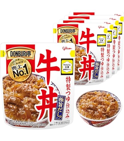 Amazon.co.jp: グリコ DONBURI亭 中華丼 3食P : 食品・飲料・お酒