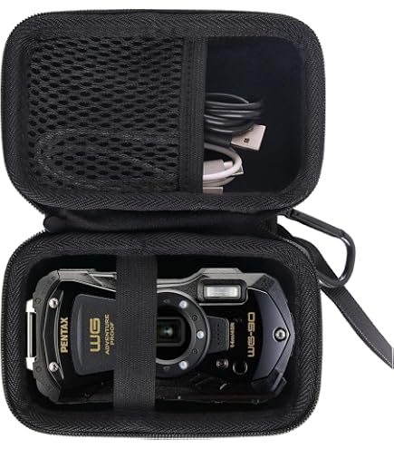 Amazon | PENTAX WG-8 ブラック 全天候型アドベンチャーカメラ 優れた