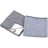 【 全色セット ハンカチ 】デニム ハンカチタオル タオル 今治タオル 片面ガーゼ ガーゼ 日本製