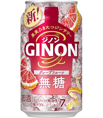 Amazon.co.jp: アサヒ GINON ジノン レモン 350ml×2ケース/48本 : 食品