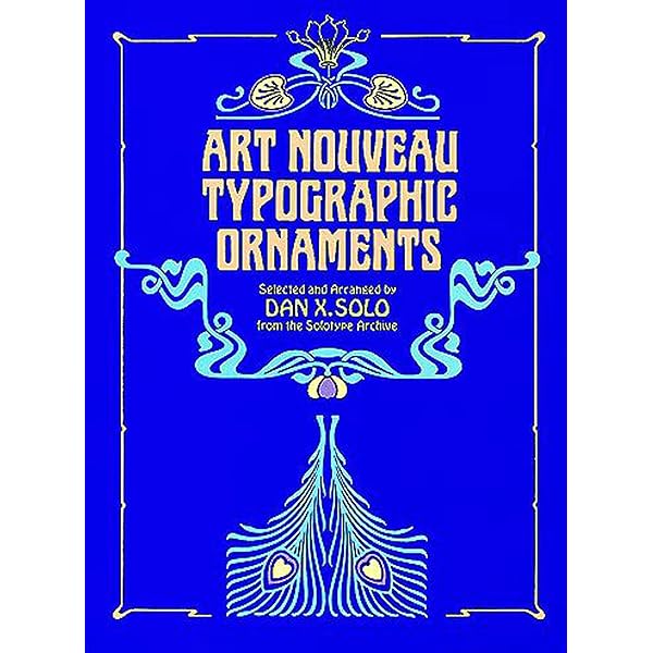 Amazon.co.jp: 300 Art Nouveau Designs and Motifs in Full Color