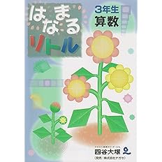 はなまるリトル 3年生 算数 四谷大塚知能教育研究所 配送料無料