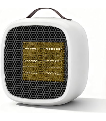 Amazon | TEKNOS モバイルセラミックヒーター オレンジ TS-320 | 千住