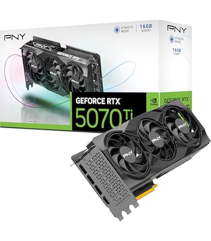 Amazon | PNY GeFORCE RTX 5070 12GB Overclocked TripleFan
