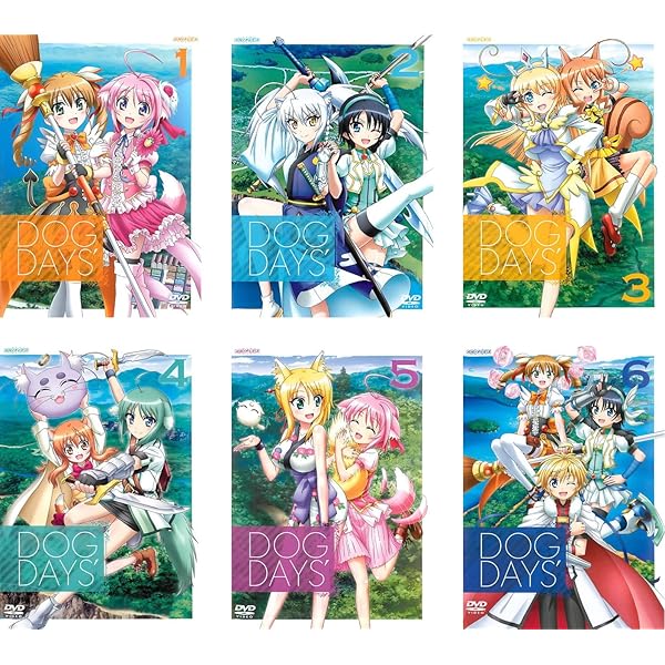 DVD DOGDAYS ドッグデイズ 1期～3期 18巻 全巻 レンタル DVD DOGDAYS ドッグデイズ 1期～3期 18巻 全巻 レンタル DVD DOGDAYS