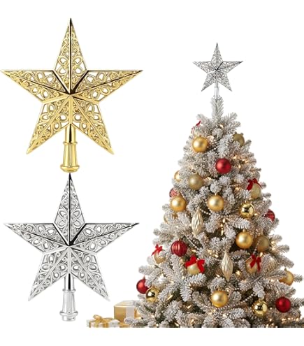 Amazon.co.jp: ツリートップ クリスマス ツリートップスター 星