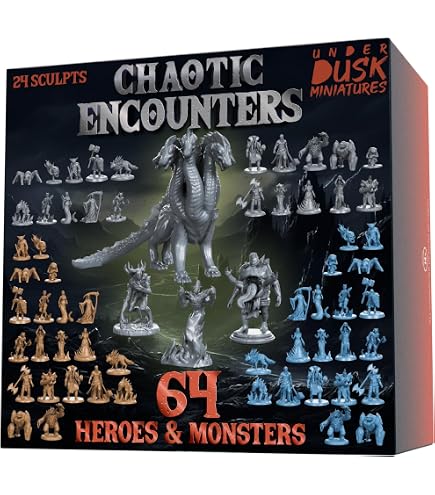 ダンジョンズ＆ドラゴンズ　dnd　プラモデル 65個 Amazon.co.jp: Dungeons & Dragons D & D Nolzur's Marvellous