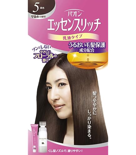 Amazon | パオン エッセンスリッチ クリームタイプ 5M 赤味を抑えた