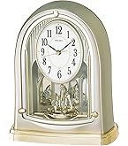 Amazon.co.jp: セイコークロック(Seiko Clock) 置き時計 金色光沢 本体