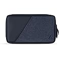 Native Union Stow Organizer - Premium Travel Tech Kit, Made of Durable Canvas, Flexible Storage Space and Quick Access Pockets for Organizing Cables, Chargers, SIM Cards and More, Indigo V2 (Indigo),