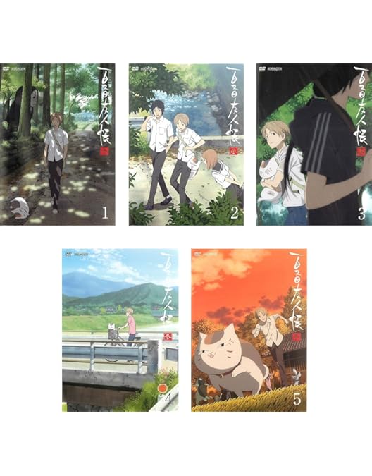 Amazon.co.jp: 夏目友人帳 伍 完全生産限定版 全5巻セット(マーケット