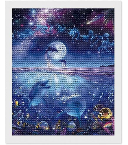 Amazon | ダイヤモンドアート ラッセン 星に願いを ダイヤモンド絵画