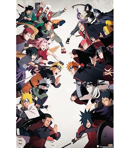 Amazon.co.jp: Trends International ナルト疾風伝 - グループウォール