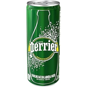 ペリエ (Perrier) オリジナル 炭酸水 缶 250ml 「直輸入品] ×30本