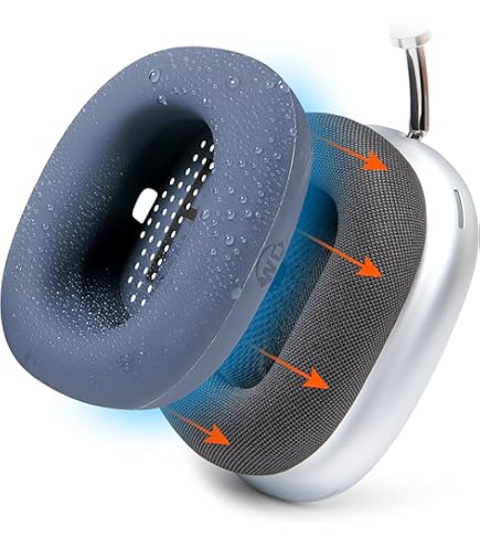 AirPods Max ブルー 本体 ケース付き Apple AirPods Max スカイブルー 本体 ケース 充電ケーブル付き Apple