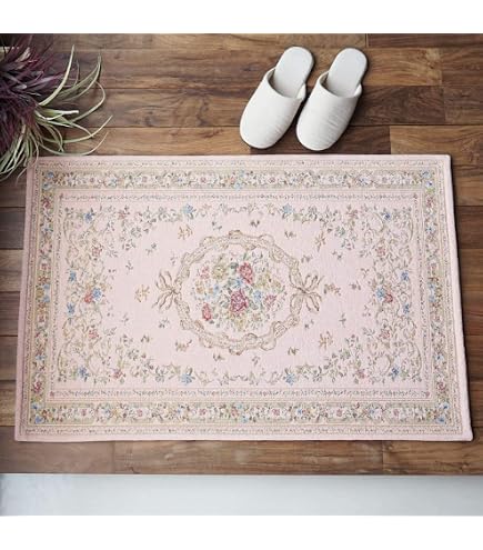 Amazon｜アセット インド綿マット ローズ IDR2503-P(ピンク) 3135-080