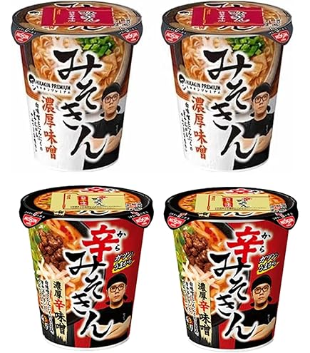 Amazon.co.jp: 【まとめ買い】みそきん 濃厚味噌ラーメン(109g)×2個